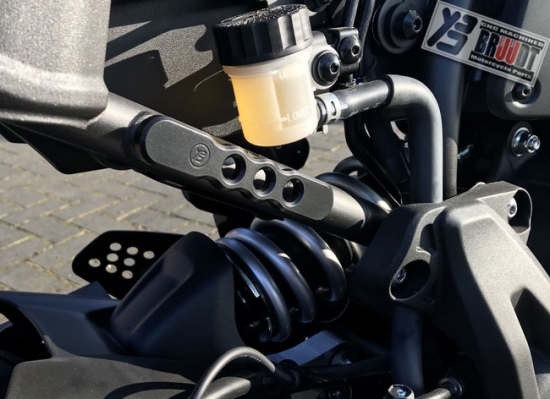 BRUUDT Sozius Fußrastenabdeckung Satz für Yamaha XSR700