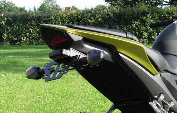 BRUUDT Kennzeichenhalter für Honda CB1000R 2008-2017 Für Original Blinker und Mini Blinker.
