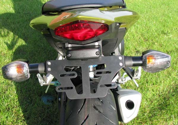 BRUUDT Kennzeichenhalter für Honda CB1000R 2008-2017 Für Original Blinker und Mini Blinker.