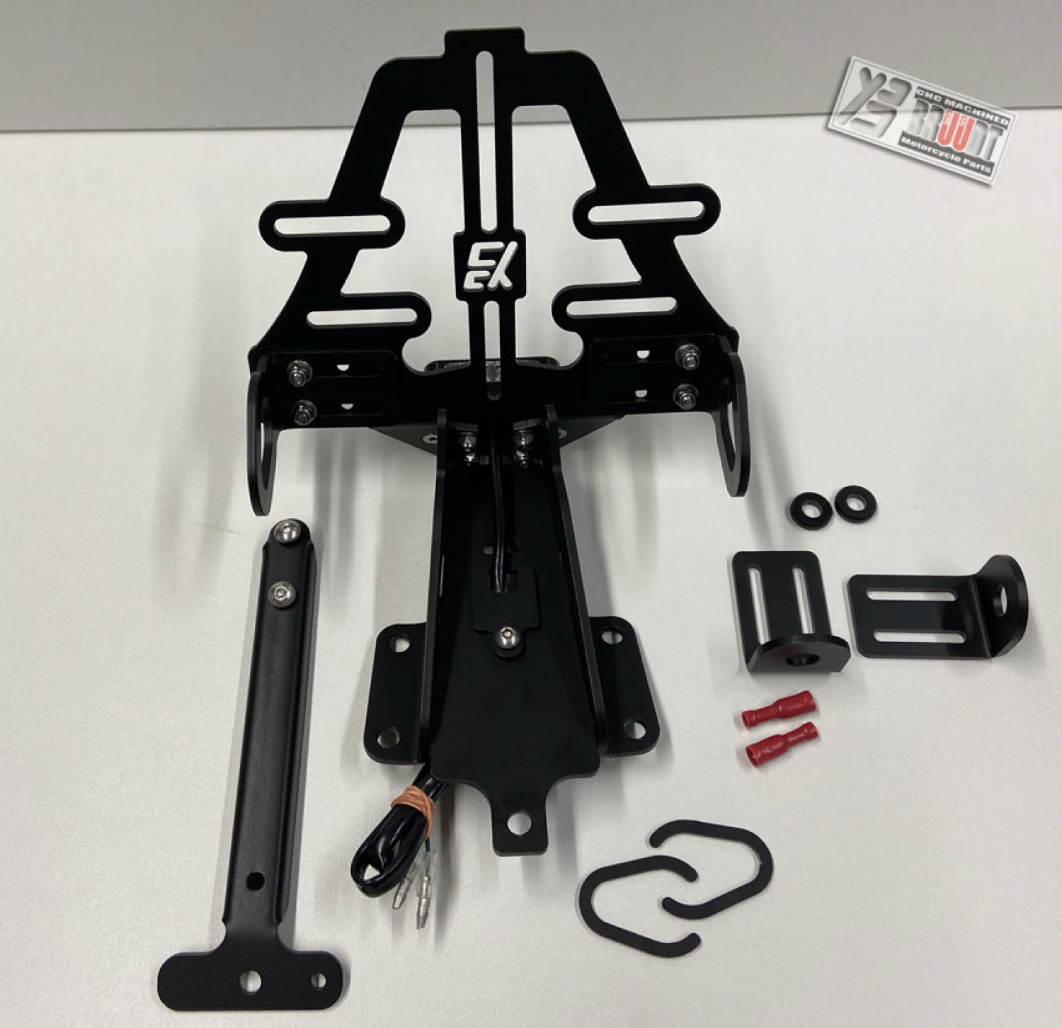 BRUUDT CNC Machined Special Parts - BRUUDT Tail Tidy for the Yamaha MT-07  including LED licenceplate light. Year 2021 and later