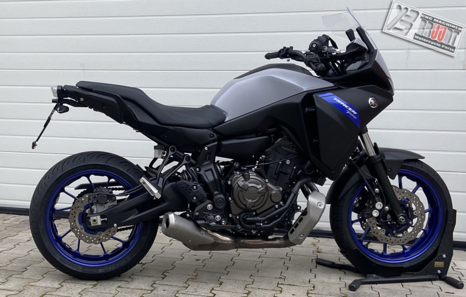 BRUUDT Kennzeichenhalter für Yamaha MT-07 Tracer, Tracer 7 ab Baujahr 2020