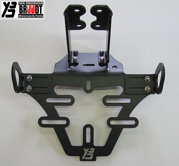 BRUUDT Kennzeichenhalter für Yamaha R1 BJ 2004-2008 Für Original Blinker und Mini Blinker.